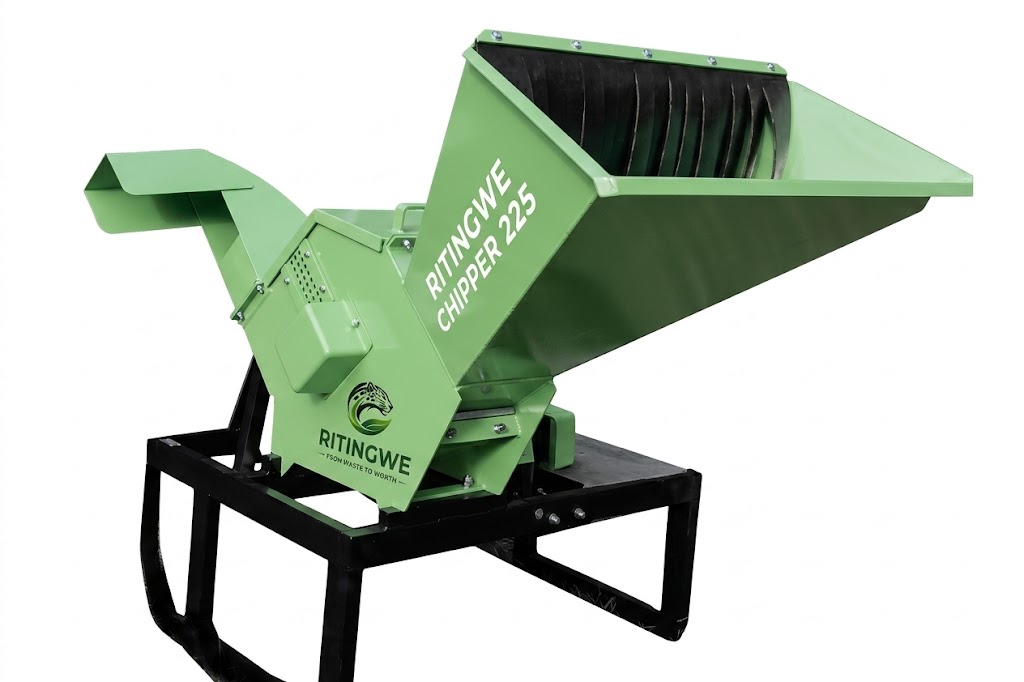 Ritingwe Model 20 90-Degree Tractor-Mounted Wood Chipper thumbnail 2