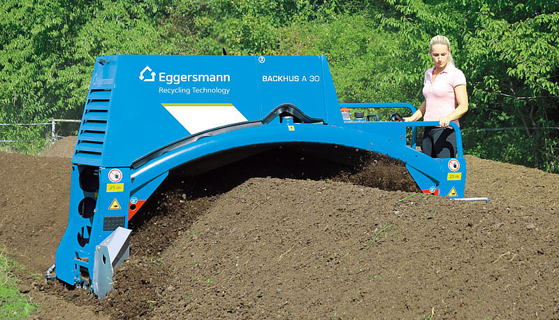 Backhus Self-Propelled Compost Turners | High-Capacity Windrow Turners South Africa