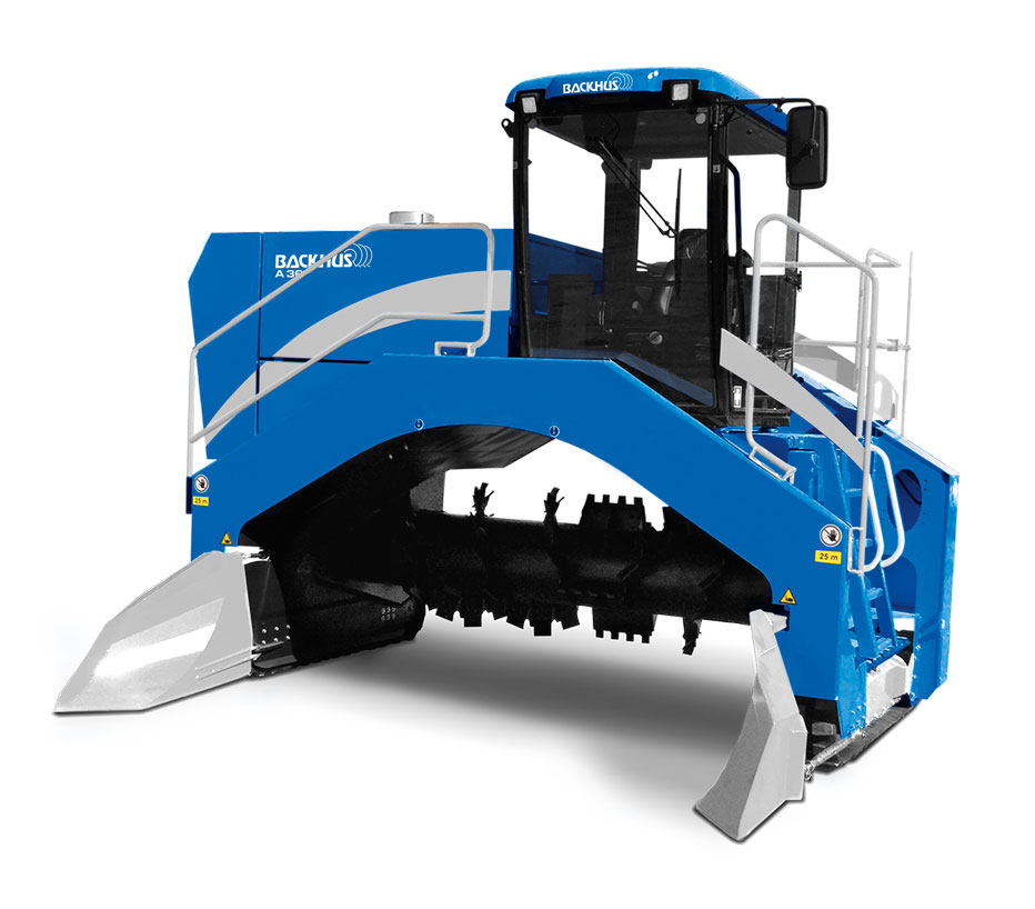 Backhus Self-Propelled Compost Turners | High-Capacity Windrow Turners South Africa thumbnail 3