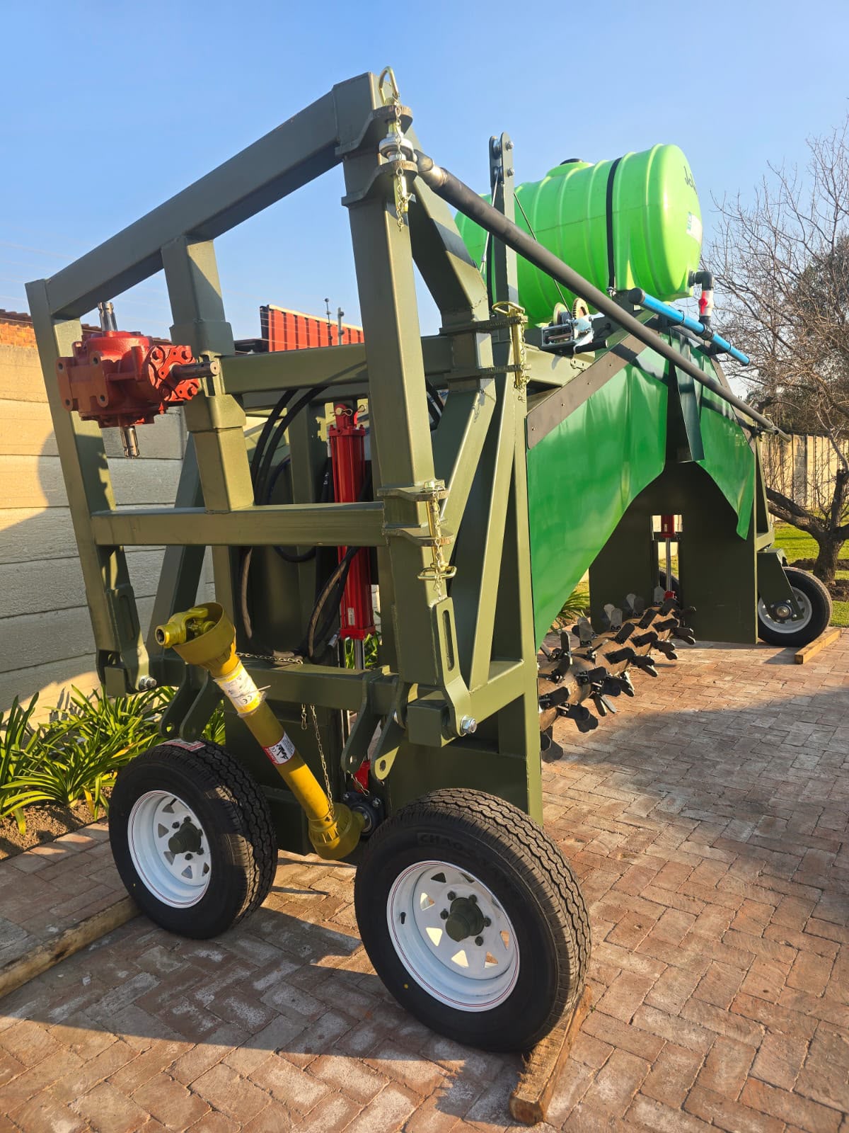 TM4 Compost Turner | 4 meter Tractor-Powered Windrow Compost Turner South Africa thumbnail 7