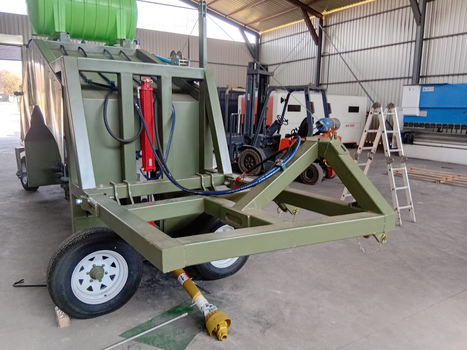 TM4 Compost Turner | 4 meter Tractor-Powered Windrow Compost Turner South Africa thumbnail 9
