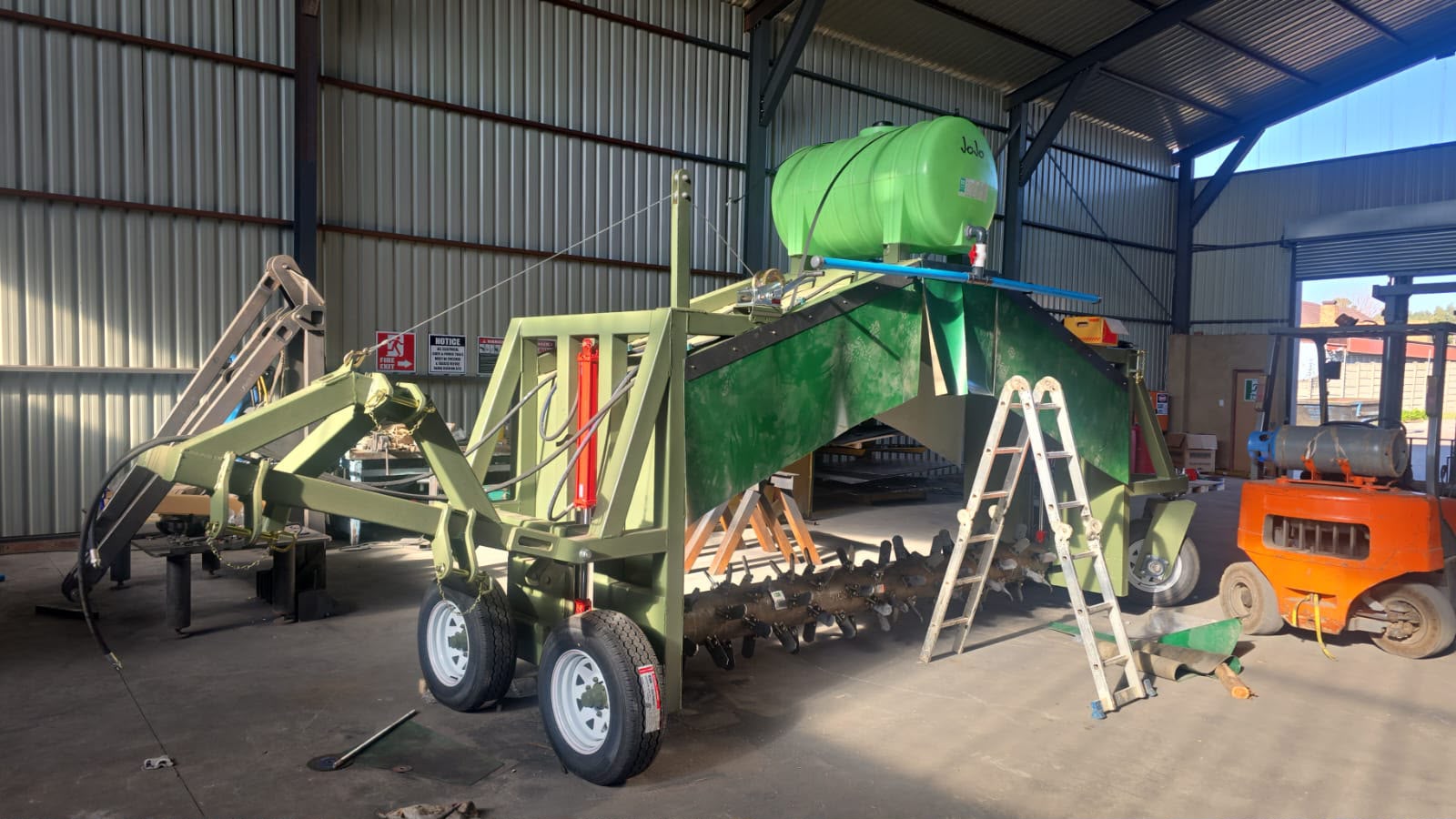 TM4 Compost Turner | 4 meter Tractor-Powered Windrow Compost Turner South Africa thumbnail 10
