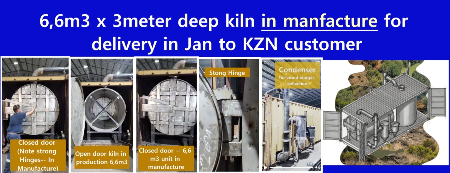 Sealed Biochar Kilns | Horizontal & Vertical Biochar Production Systems South Africa thumbnail 8