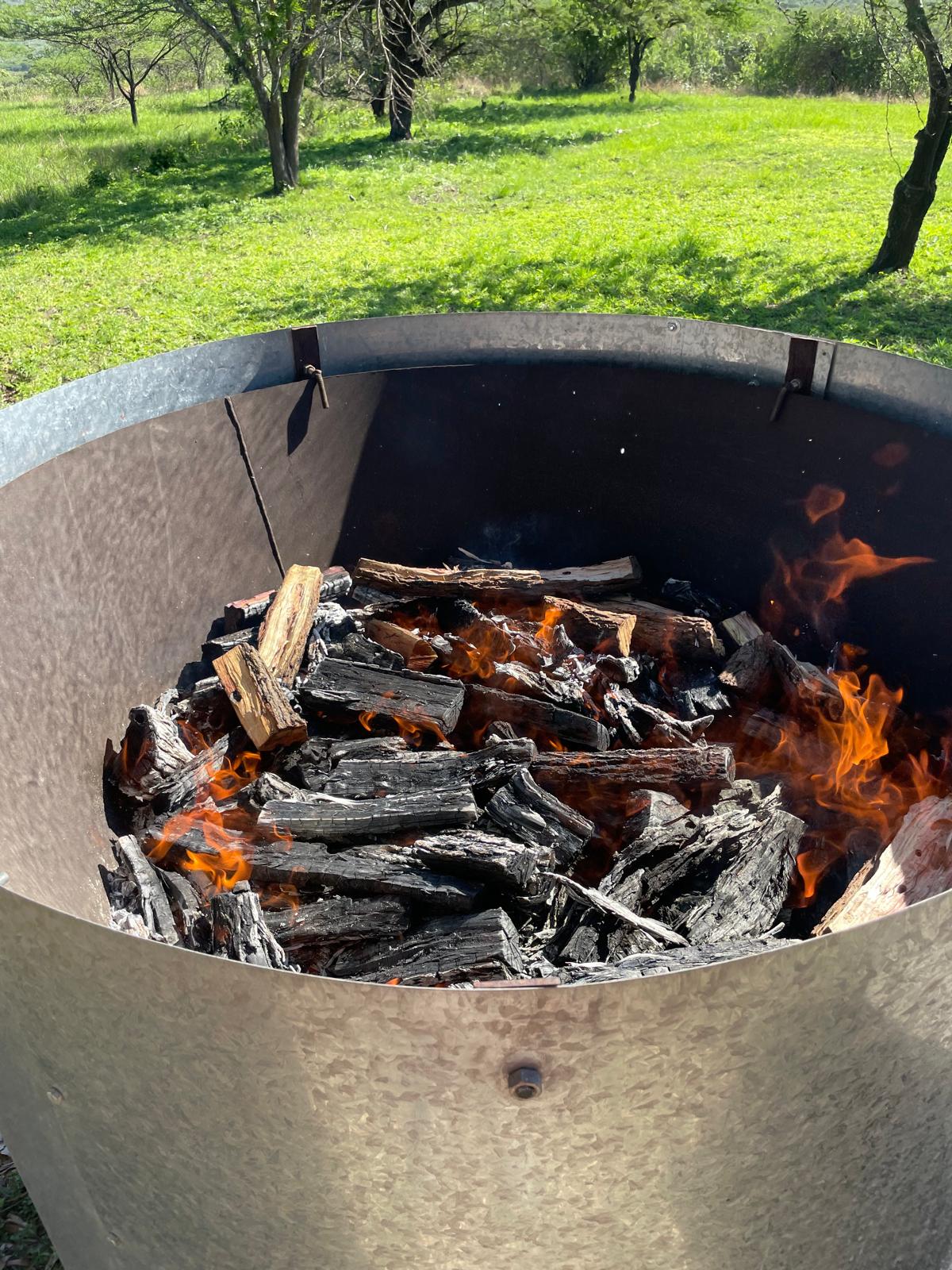 Kon-Tiki Biochar Kiln | Open Flame Biochar Production thumbnail 5