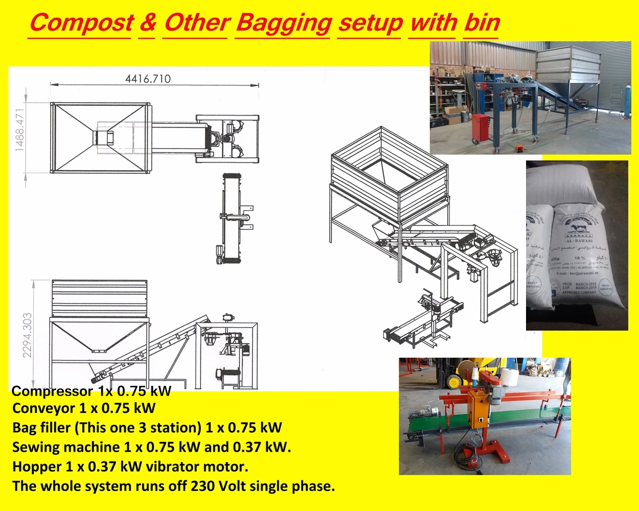 Manual Bag Filling Station | Compost, Mulch & Soil Bagging Equipment South Africa thumbnail 2