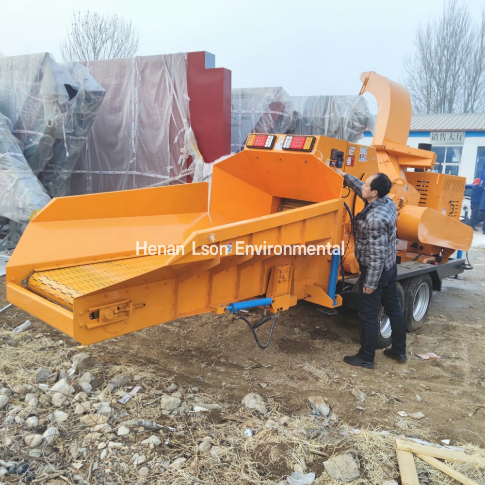 RSS 6175 Hydraulic-Feed Wood Chipper – Up to 197 HP