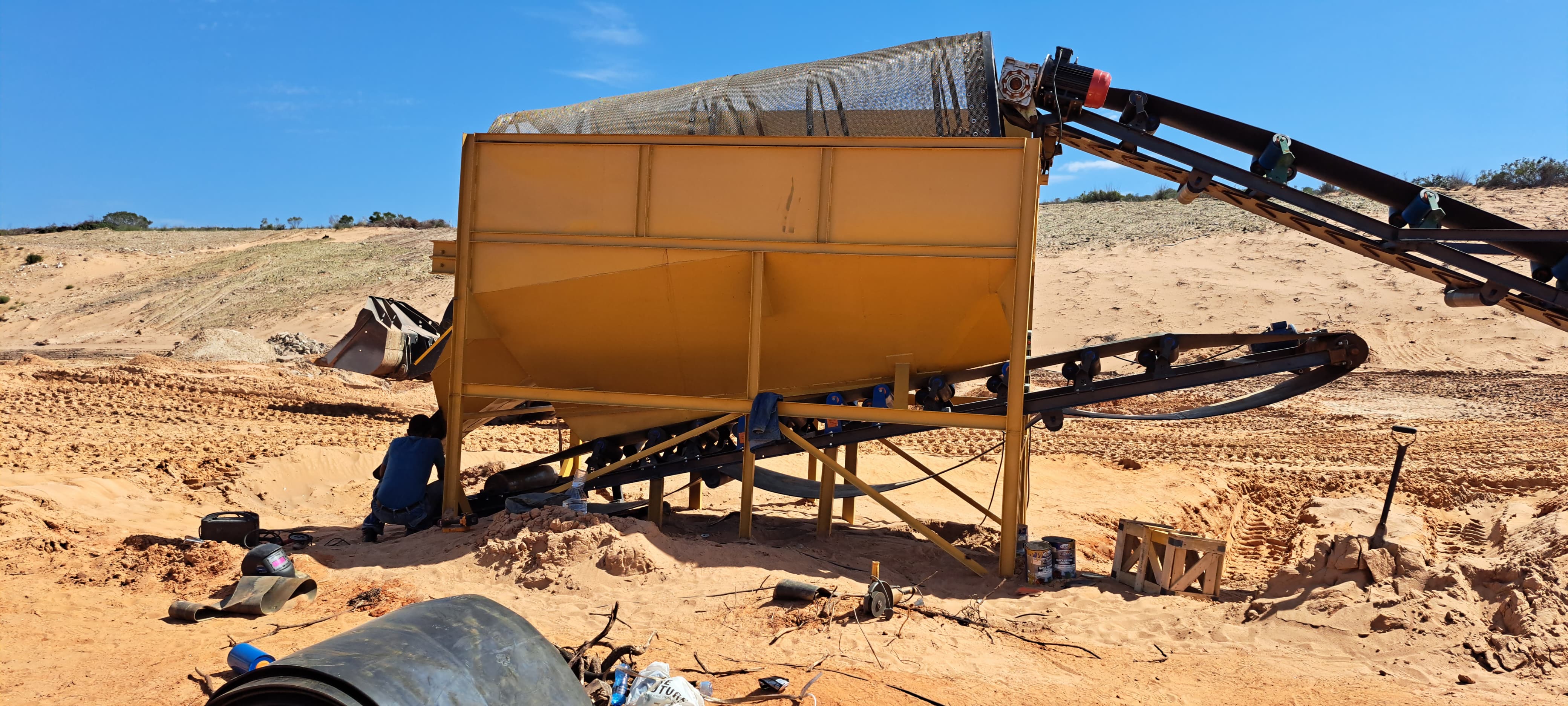 Heavy-Duty Trommel Screens | Compost, Mulch & Waste Screening South Africa thumbnail 3